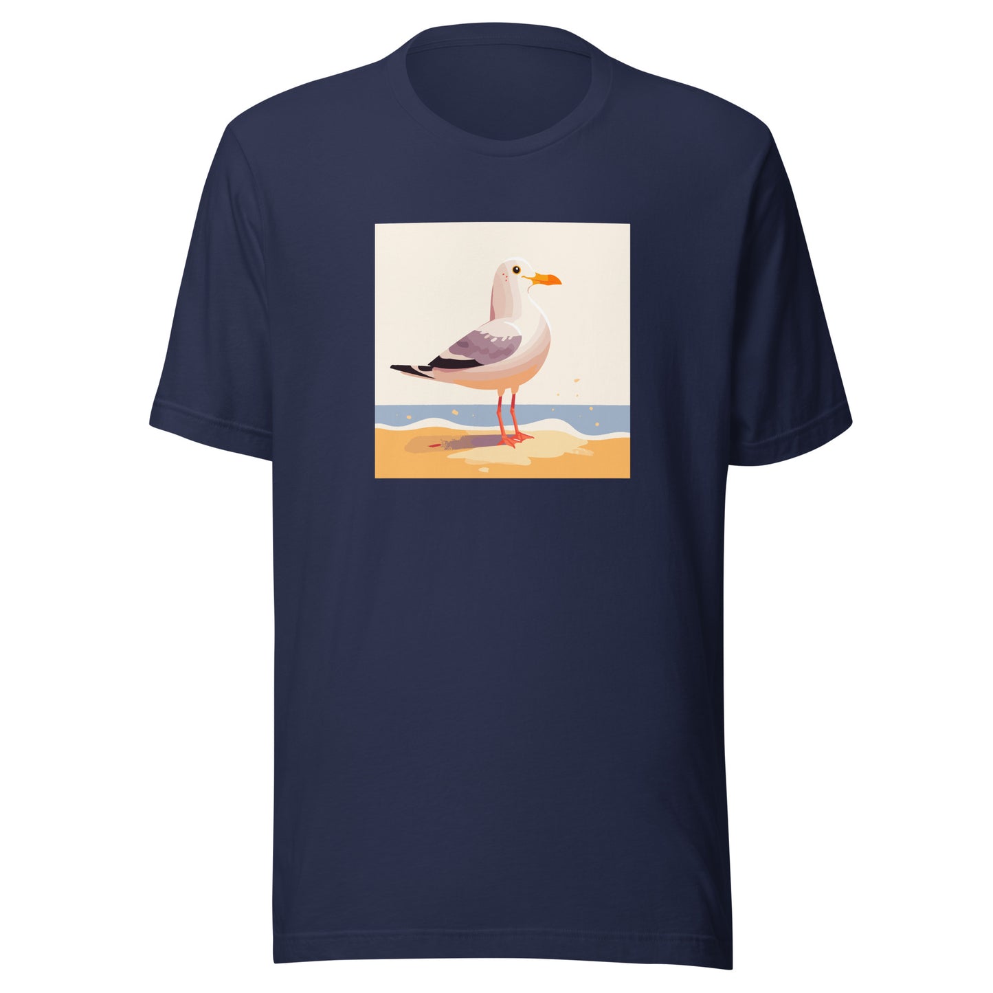 Seagull Short Sleeve T-shirt (Unisex)