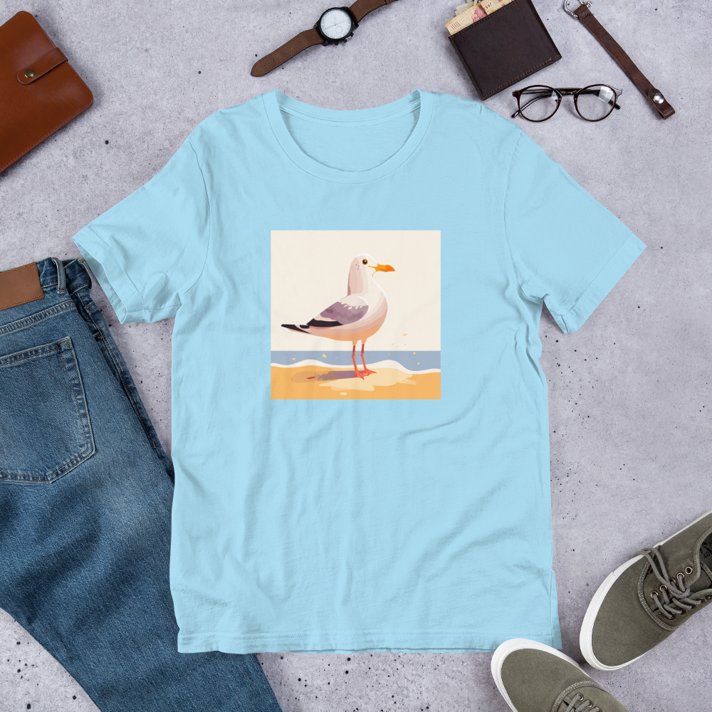 Seagull Short Sleeve T-shirt (Unisex)