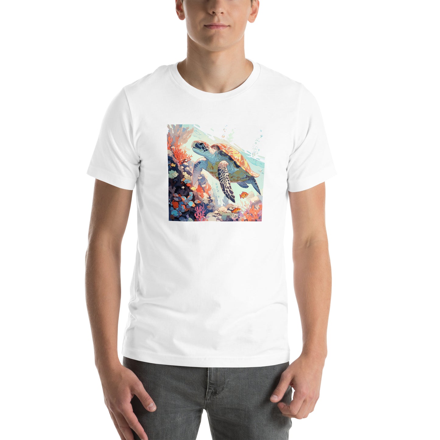 Sea Turtle Short Sleeve T-Shirt (Unisex)